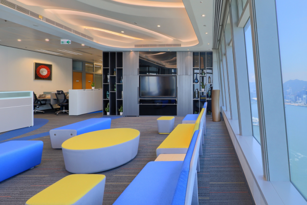 AVIC office interior designed by IDG showcasing modern corporate workspace for the aviation industry