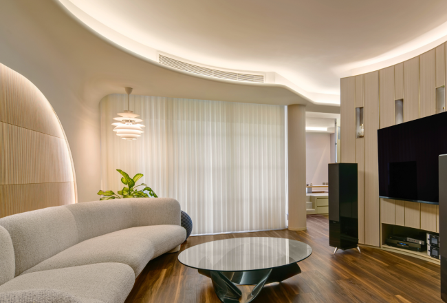 Luxury apartment design in Taikoo Shing, Hong Kong